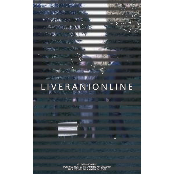DIAP-RETROSPETTIVA MARGARET THATHCER PRIIMO MINISTRO INGLESE NELLA FOTO MARGARET THATHCER PRIIMO MINISTRO INGLESE A PALLANZA NELL\'ANNO 1988 CON CIRIAC0O DE MITA FOTO DAVIDE MANDRINI-AG ALDO LIVERANI SAS 