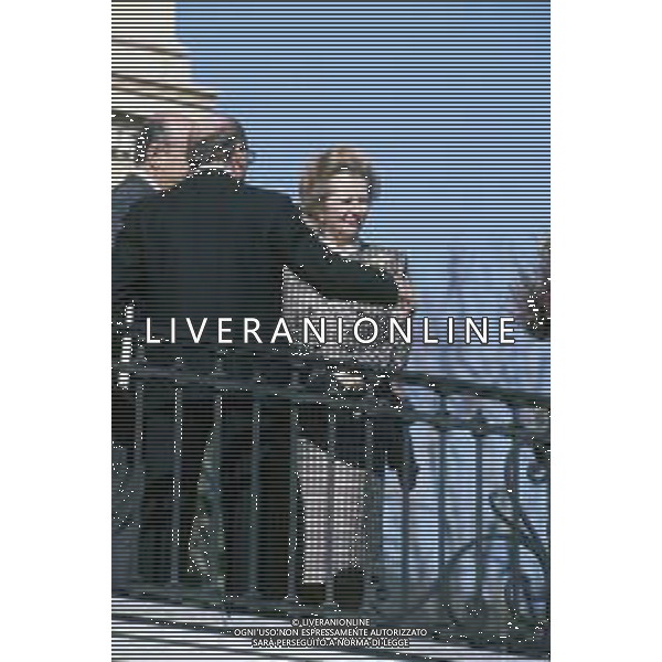 DIAP-RETROSPETTIVA MARGARET THATHCER PRIIMO MINISTRO INGLESE NELLA FOTO MARGARET THATHCER PRIIMO MINISTRO INGLESE A PALLANZA NELL\'ANNO 1988 CON CIRIAC0O DE MITA FOTO DAVIDE MANDRINI-AG ALDO LIVERANI SAS 