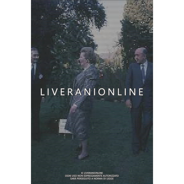 DIAP-RETROSPETTIVA MARGARET THATHCER PRIIMO MINISTRO INGLESE NELLA FOTO MARGARET THATHCER PRIIMO MINISTRO INGLESE A PALLANZA NELL\'ANNO 1988 CON CIRIAC0O DE MITA FOTO DAVIDE MANDRINI-AG ALDO LIVERANI SAS 