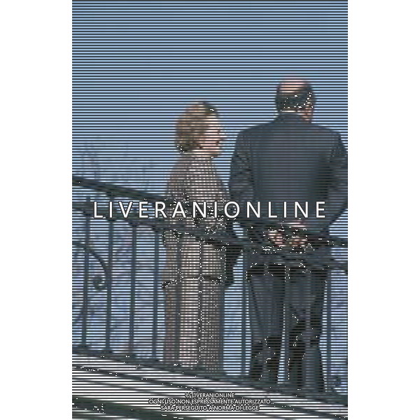 DIAP-RETROSPETTIVA MARGARET THATHCER PRIIMO MINISTRO INGLESE NELLA FOTO MARGARET THATHCER PRIIMO MINISTRO INGLESE A PALLANZA NELL\'ANNO 1988 CON CIRIAC0O DE MITA FOTO DAVIDE MANDRINI-AG ALDO LIVERANI SAS 