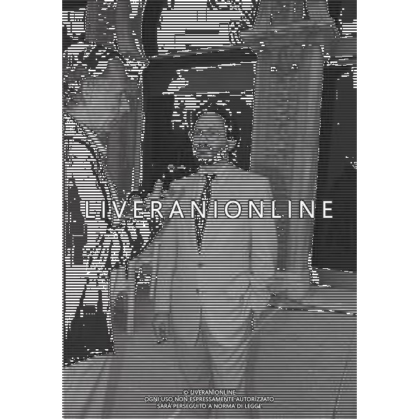 NEG-RETROSPETTIVA RENZO ROSSELLINI REGISTA NELLA FTO RENZO ROSSELLINI A VENEZIA NELL\'ANNO 1983 AG ALDO LIVERANI SAS