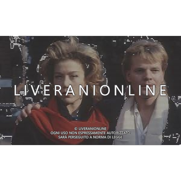 DIAP-RETROSPETTIVA NANCY BRILLI ATTRICE NELLA FOTO NANCY BRILLI CON NIGEL COURT A ROMA NELL\'ANNO 1986 FOTO EDGARDO DELLA SCORCIOSA-AG ALDO LIVERANI SAS