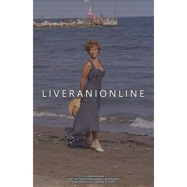 DIAP-RETROSPETTIVA NANCY BRILLI ATTRICE NELLA FOTO NANCY BRILLI A VENEZIA NELL\'ANNO 1988 AG ALDO LIVERANI SAS  
