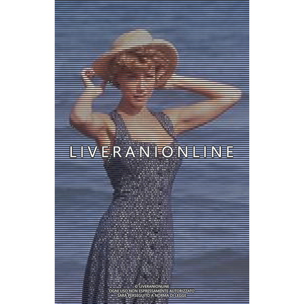 DIAP-RETROSPETTIVA NANCY BRILLI ATTRICE NELLA FOTO NANCY BRILLI A VENEZIA NELL\'ANNO 1988 AG ALDO LIVERANI SAS  