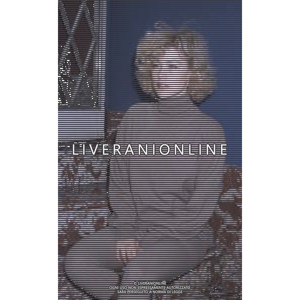 DIAP-RETROSPETTIVA NANCY BRILLI ATTRICE NELLA FOTO NANCY BRILLI A MILANO IN TERRAZZA MARTINI NELL\'ANNO 1988 AG ALDO LIVERANI SAS  