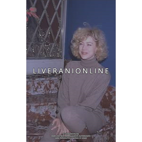 DIAP-RETROSPETTIVA NANCY BRILLI ATTRICE NELLA FOTO NANCY BRILLI A MILANO IN TERRAZZA MARTINI NELL\'ANNO 1988 AG ALDO LIVERANI SAS  