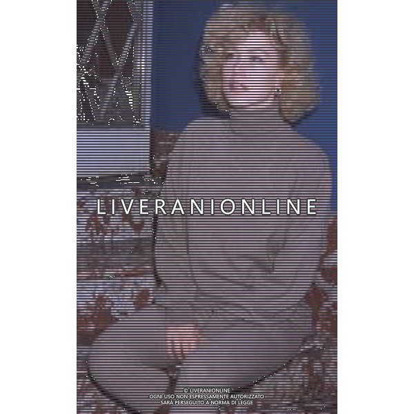 DIAP-RETROSPETTIVA NANCY BRILLI ATTRICE NELLA FOTO NANCY BRILLI A MILANO IN TERRAZZA MARTINI NELL\'ANNO 1988 AG ALDO LIVERANI SAS  