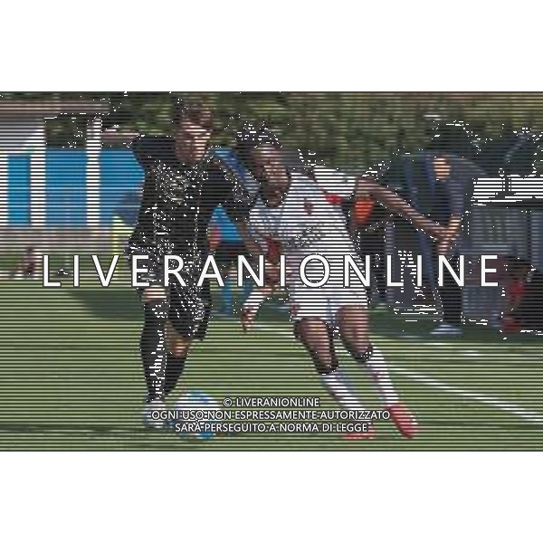 TVRCOR – Milan Futuro vs Ac Leon – Serie D – 1a giornata Stadio Chinetti Solbiate Arno (VA) 17-09-2025 nella foto Chaka Traore e Mirko Gervasoni ©TVRCOR Roberta Corradin - AGENZIA ALDO LIVERANI SAS