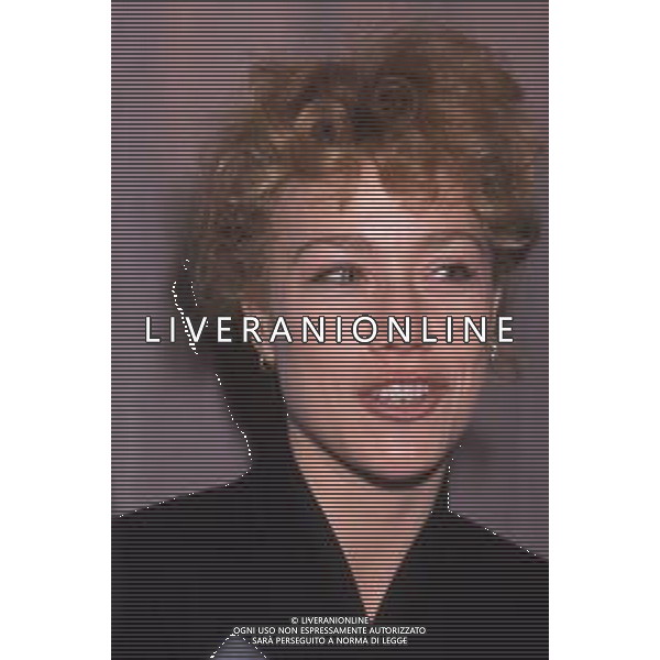 DIAP-RETROSPETTIVA NANCY BRILLI ATTRICE NELLA FOTO NANCY BRILLI A MILANO IN TERRAZZA MARTINI NELL\'ANNO 1989 AG ALDO LIVERANI SAS 