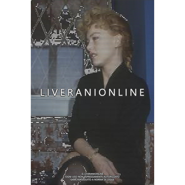 DIAP-RETROSPETTIVA NANCY BRILLI ATTRICE NELLA FOTO NANCY BRILLI A MILANO IN TERRAZZA MARTINI NELL\'ANNO 1989 AG ALDO LIVERANI SAS 