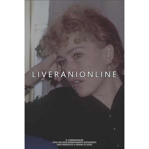 DIAP-RETROSPETTIVA NANCY BRILLI ATTRICE NELLA FOTO NANCY BRILLI A MILANO IN TERRAZZA MARTINI NELL\'ANNO 1989 AG ALDO LIVERANI SAS 
