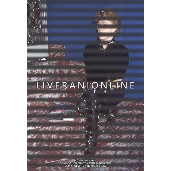 DIAP-RETROSPETTIVA NANCY BRILLI ATTRICE NELLA FOTO NANCY BRILLI A MILANO IN TERRAZZA MARTINI NELL\'ANNO 1989 AG ALDO LIVERANI SAS 