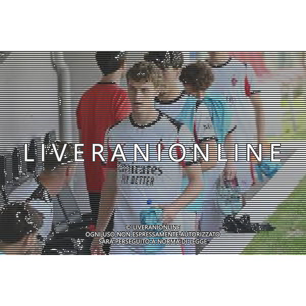 TVRG Milan Futuro vs Leon nella foto Maximilian Ibrahimovic (Milan Futuro) Solbiate Arno (VA) 17-09-2025 Stadio Felice Chinetti Milan Futuro vs Leon Campionato Serie D girone B - recupero 1a giornata foto Roberto Garavaglia/Agenzia Aldo Liverani sas