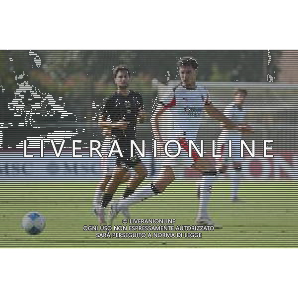 TVRG Milan Futuro vs Leon nella foto Demirel Hodzic (Milan Futuro) Solbiate Arno (VA) 17-09-2025 Stadio Felice Chinetti Milan Futuro vs Leon Campionato Serie D girone B - recupero 1a giornata foto Roberto Garavaglia/Agenzia Aldo Liverani sas