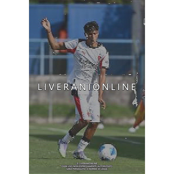 TVRG Milan Futuro vs Leon nella foto Nirash Perera (Milan Futuro) Solbiate Arno (VA) 17-09-2025 Stadio Felice Chinetti Milan Futuro vs Leon Campionato Serie D girone B - recupero 1a giornata foto Roberto Garavaglia/Agenzia Aldo Liverani sas