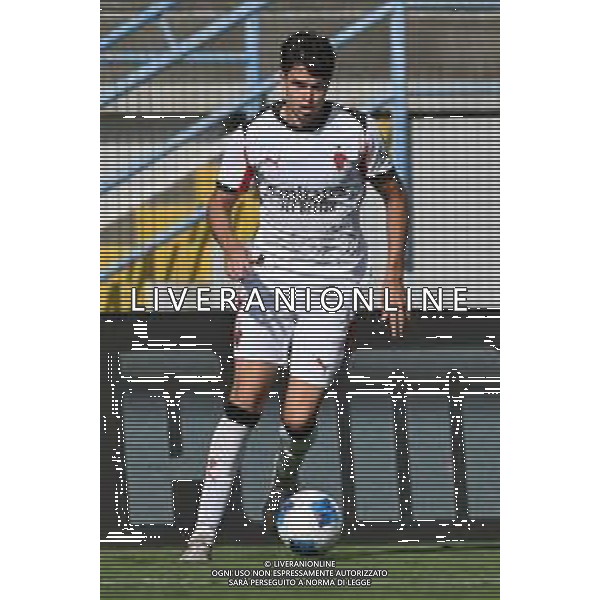 TVRG Milan Futuro vs Leon nella foto Giole Perina (Milan Futuro) Solbiate Arno (VA) 17-09-2025 Stadio Felice Chinetti Milan Futuro vs Leon Campionato Serie D girone B - recupero 1a giornata foto Roberto Garavaglia/Agenzia Aldo Liverani sas