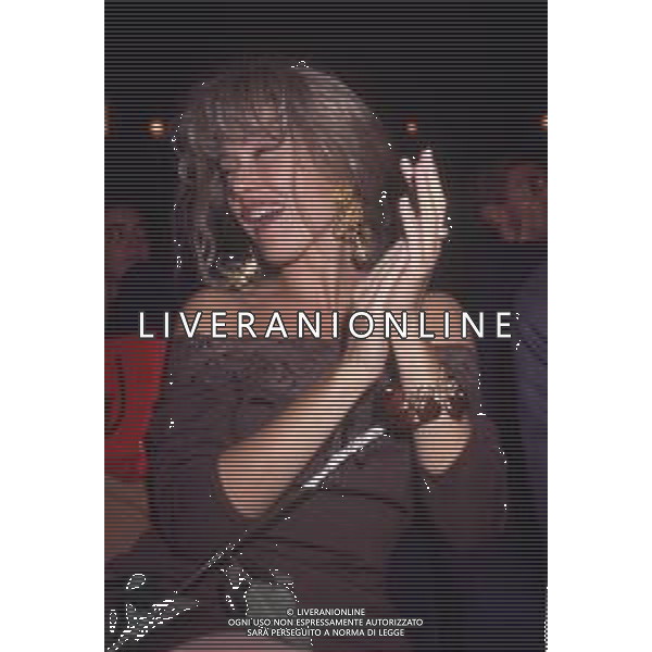 DIAP-RETROSPETTIVA NANCY BRILLI ATTRICE NELLA FOTO NANCY BRILLI PRESENTAZIONE DEL FILM “ITALIA -GERMANIA 4-3“A MILANO NELL\'ANNO 1990 AG ALDO LIVERANI SAS 