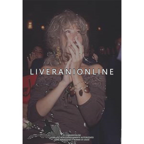DIAP-RETROSPETTIVA NANCY BRILLI ATTRICE NELLA FOTO NANCY BRILLI PRESENTAZIONE DEL FILM “ITALIA -GERMANIA 4-3“A MILANO NELL\'ANNO 1990 AG ALDO LIVERANI SAS 