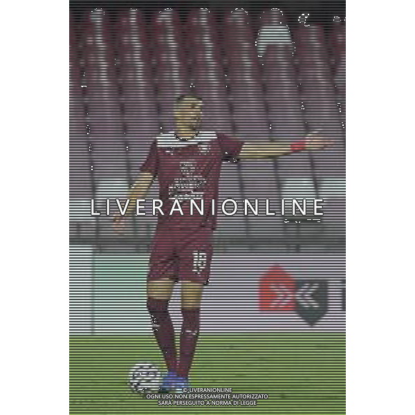 17 09 2025 Salerno. Stadio Arechi. Serie C. Salernitana-Atalanta U23. Nella foto Vladimir Golemic Foto Giuseppe Cuozzo/Agenzia Liverani- AGENZIA ALDO LIVERANI SAS