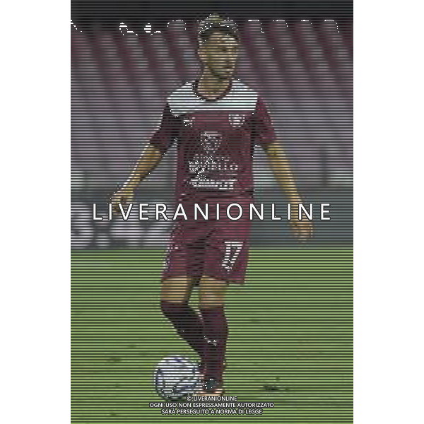 17 09 2025 Salerno. Stadio Arechi. Serie C. Salernitana-Atalanta U23. Nella foto Borna Knezovic Foto Giuseppe Cuozzo/Agenzia Liverani- AGENZIA ALDO LIVERANI SAS