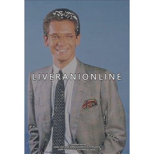 DIAP-RETROSPETTIVA ALESSANDRO CECCHI PAONE PRESENTATORE TELEVISIVO NELLA FOTO ALESSANDRO CECCHI PAONE AG ALDO LIVERANI SAS 