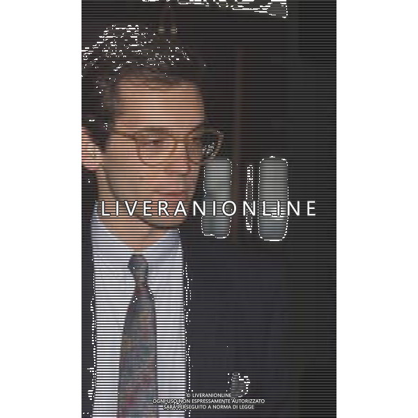 DIAP-RETROSPETTIVA ALESSANDRO CECCHI PAONE PRESENTATORE TELEVISIVO NELLA FOTO ALESSANDRO CECCHI PAONE AG ALDO LIVERANI SAS 