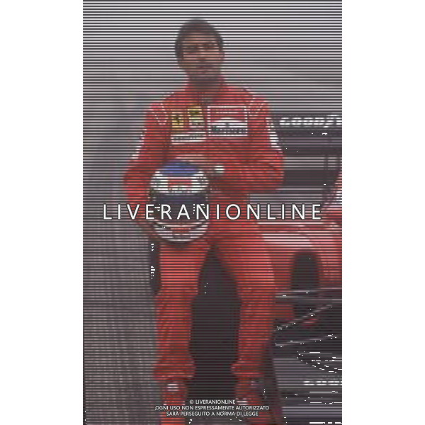 DIAPA-RETROSPETTIVA IVAN CAPELLI PILOTA F1 NELLA FOTO IVAN CAPELLI PRESENTAZIONE FERRARI NELL\'ANNO 1991 AG ALDO LIVERANI SAS