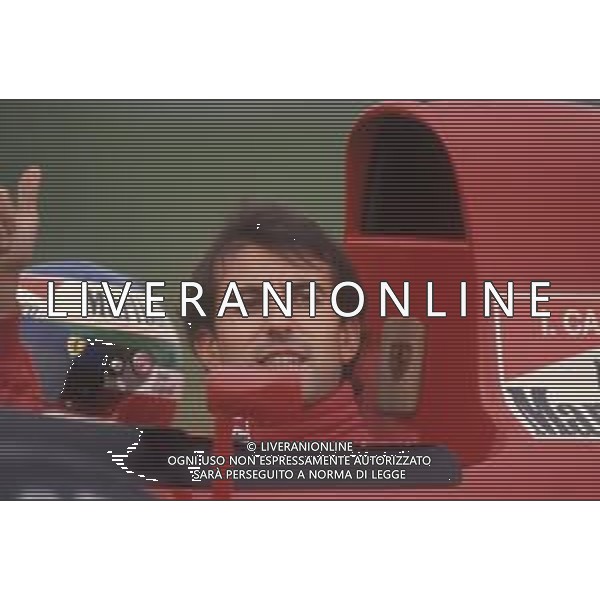DIAPA-RETROSPETTIVA IVAN CAPELLI PILOTA F1 NELLA FOTO IVAN CAPELLI PRESENTAZIONE FERRARI NELL\'ANNO 1991 AG ALDO LIVERANI SAS