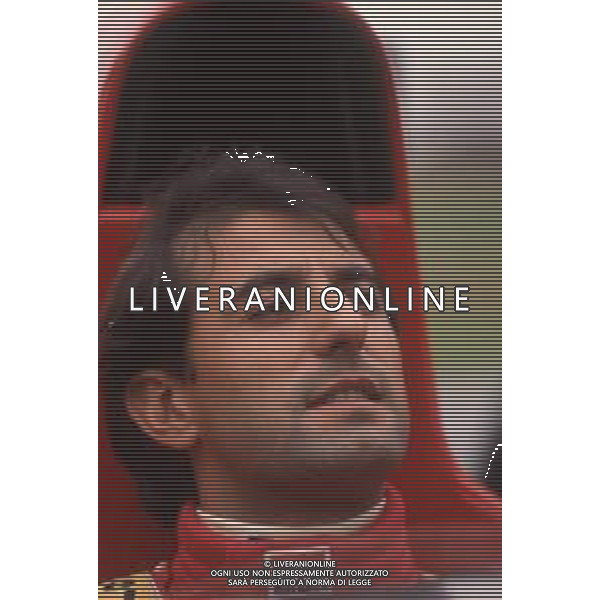DIAPA-RETROSPETTIVA IVAN CAPELLI PILOTA F1 NELLA FOTO IVAN CAPELLI PRESENTAZIONE FERRARI NELL\'ANNO 1991 AG ALDO LIVERANI SAS