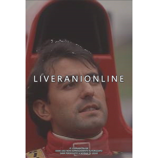 DIAPA-RETROSPETTIVA IVAN CAPELLI PILOTA F1 NELLA FOTO IVAN CAPELLI PRESENTAZIONE FERRARI NELL\'ANNO 1991 AG ALDO LIVERANI SAS