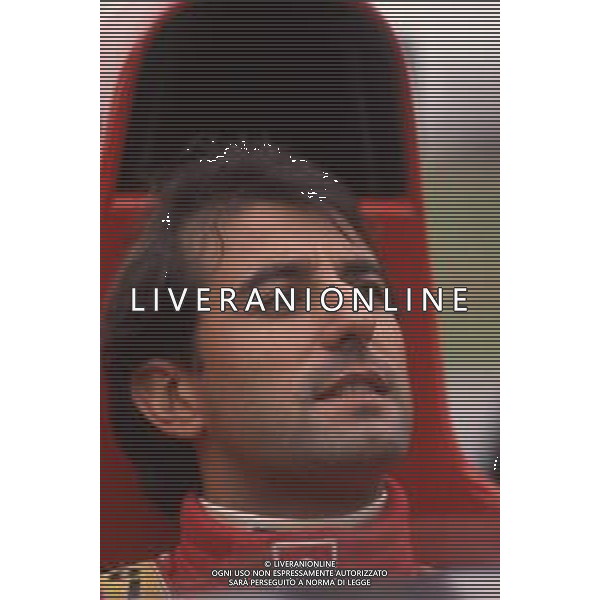 DIAPA-RETROSPETTIVA IVAN CAPELLI PILOTA F1 NELLA FOTO IVAN CAPELLI PRESENTAZIONE FERRARI NELL\'ANNO 1991 AG ALDO LIVERANI SAS