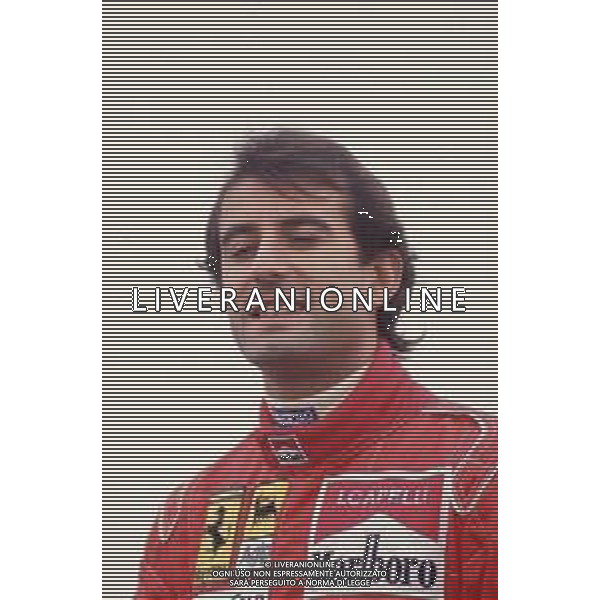 DIAPA-RETROSPETTIVA IVAN CAPELLI PILOTA F1 NELLA FOTO IVAN CAPELLI PRESENTAZIONE FERRARI NELL\'ANNO 1991 AG ALDO LIVERANI SAS