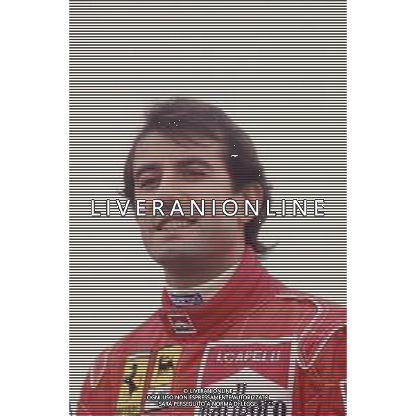 DIAPA-RETROSPETTIVA IVAN CAPELLI PILOTA F1 NELLA FOTO IVAN CAPELLI PRESENTAZIONE FERRARI NELL\'ANNO 1991 AG ALDO LIVERANI SAS