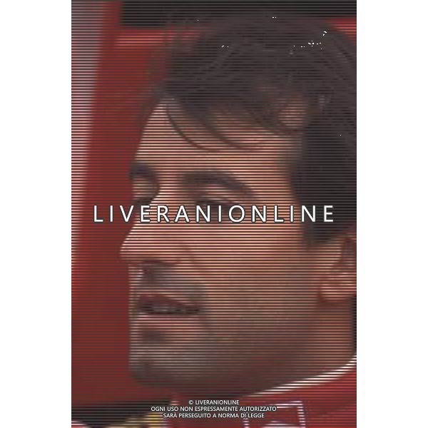 DIAPA-RETROSPETTIVA IVAN CAPELLI PILOTA F1 NELLA FOTO IVAN CAPELLI PRESENTAZIONE FERRARI NELL\'ANNO 1991 AG ALDO LIVERANI SAS