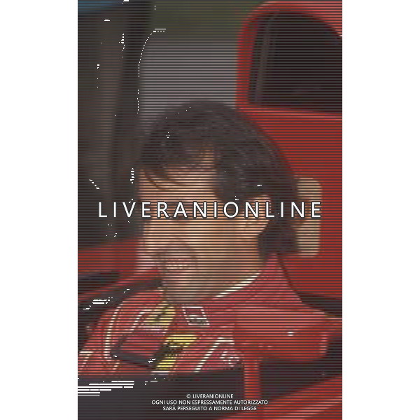 DIAPA-RETROSPETTIVA IVAN CAPELLI PILOTA F1 NELLA FOTO IVAN CAPELLI PRESENTAZIONE FERRARI NELL\'ANNO 1991 AG ALDO LIVERANI SAS