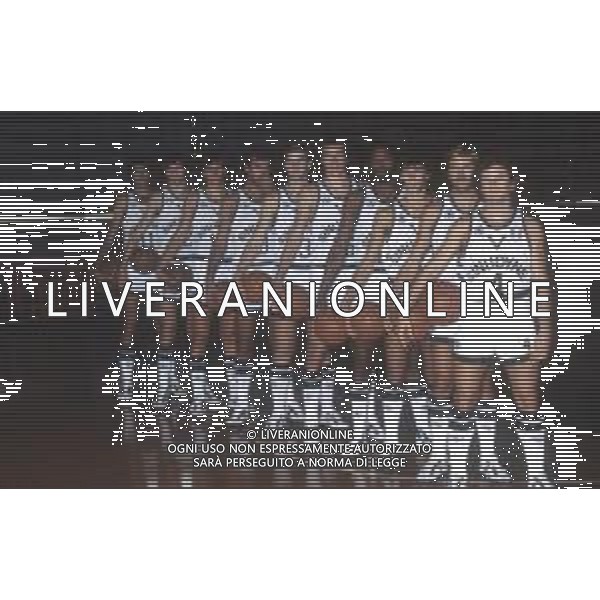 DIAP-RETROSPETTIVA FORMAZIONE SINUDYNE BASKET BOLOGNA ANNO 1980-1981 AG ALDO LIVERANI SAS