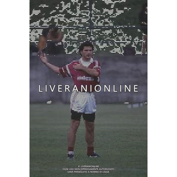 DIAP-RETROSPETTIVA GIORGIO BRESCIANI CALCIATORE NELLA FOTO GIORGIO BRESCIANI CON LA MAGLIA DEL TORINO CALCIO ANNO 1988-89 AG ALDO LIVERANI SAS