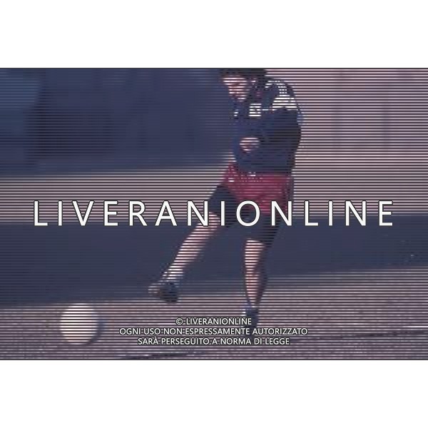 DIAP-RETROSPETTIVA GIORGIO BRESCIANI CALCIATORE NELLA FOTO GIORGIO BRESCIANI CON LA MAGLIA DEL TORINO CALCIO ANNO 1988-89 AG ALDO LIVERANI SAS