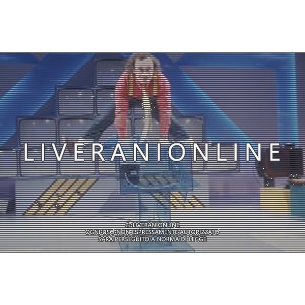 DIAP-RETROSPETTIVA MAURIZIO NICHETTI ATTORE NELLAFOTO MAURIZIO NICHETTI A MILANO NELL\'ANNO 1986 NELLA TRASMISSIONE TELEVISIVA “PISTA “ AG ALDO LIVERANI SAS