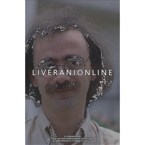 DIAP-RETROSPETTIVA MAURIZIO NICHETTI ATTORE NELLAFOTO MAURIZIO NICHETTI A MILANO NELL\'ANNO 1986 AG ALDO LIVERANI SAS