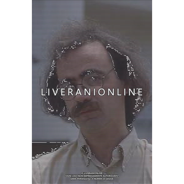 DIAP-RETROSPETTIVA MAURIZIO NICHETTI ATTORE NELLAFOTO MAURIZIO NICHETTI A MILANO NELL\'ANNO 1986 AG ALDO LIVERANI SAS
