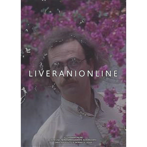 DIAP-RETROSPETTIVA MAURIZIO NICHETTI ATTORE NELLAFOTO MAURIZIO NICHETTI A MILANO NELL\'ANNO 1986 AG ALDO LIVERANI SAS