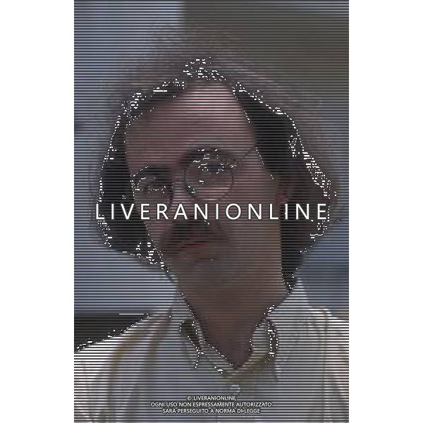 DIAP-RETROSPETTIVA MAURIZIO NICHETTI ATTORE NELLAFOTO MAURIZIO NICHETTI A MILANO NELL\'ANNO 1986 AG ALDO LIVERANI SAS