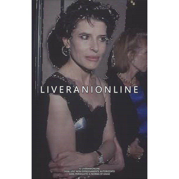 DIAP-RETROSPETTIVA FANNY ARDANT ATTRICE NELLA FOTO FANNY ARDANT A CANNES NELL\'ANNO 1989 AG ALDO LIVERANI SAS