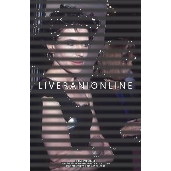 DIAP-RETROSPETTIVA FANNY ARDANT ATTRICE NELLA FOTO FANNY ARDANT A CANNES NELL\'ANNO 1989 AG ALDO LIVERANI SAS