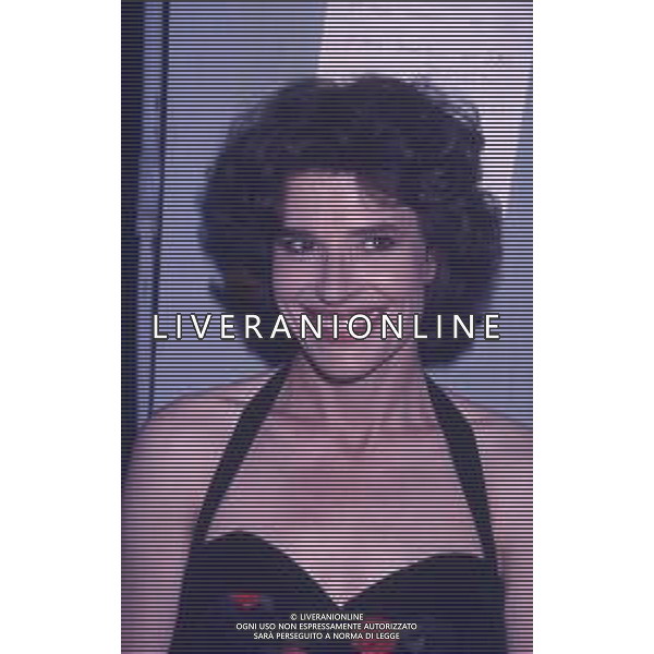 DIAP-RETROSPETTIVA FANNY ARDANT ATTRICE NELLA FOTO FANNY ARDANT A CANNES NELL\'ANNO 1989 AG ALDO LIVERANI SAS