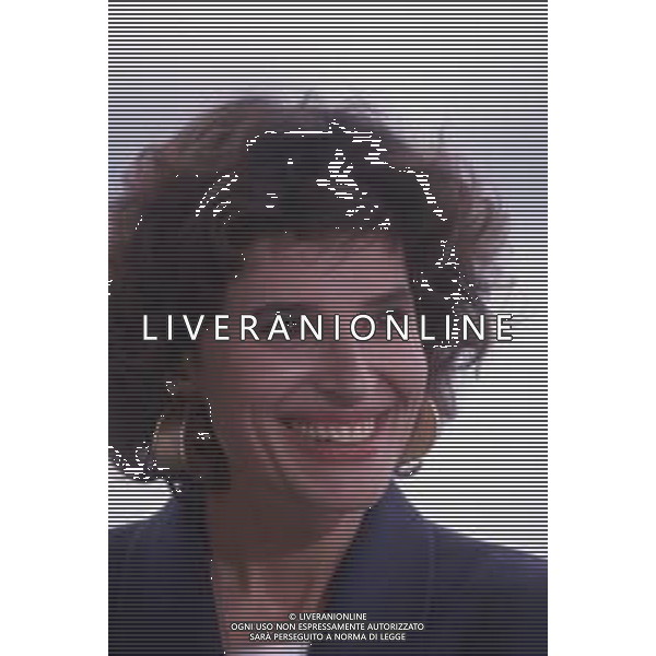 DIAP-RETROSPETTIVA FANNY ARDANT ATTRICE NELLA FOTO FANNY ARDANT A CANNES NELL\'ANNO 1989 AG ALDO LIVERANI SAS