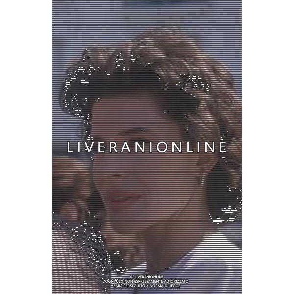 DIAP-RETROSPETTIVA FANNY ARDANT ATTRICE NELLA FOTO FANNY ARDANT A CANNES NELL\'ANNO 1989 AG ALDO LIVERANI SAS