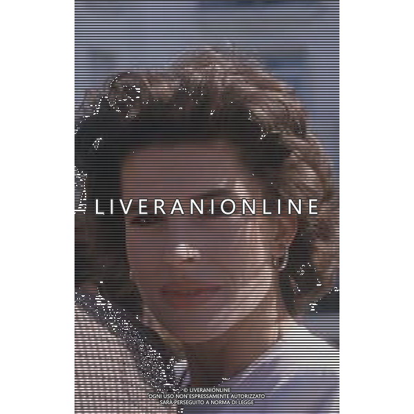 DIAP-RETROSPETTIVA FANNY ARDANT ATTRICE NELLA FOTO FANNY ARDANT A CANNES NELL\'ANNO 1989 AG ALDO LIVERANI SAS