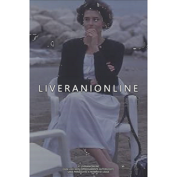 DIAP-RETROSPETTIVA FANNY ARDANT ATTRICE NELLA FOTO FANNY ARDANT A VENEZIA NELL\'ANNO 1989 AG ALDO LIVERANI SAS